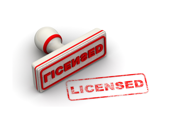 Licensed stamp illustration